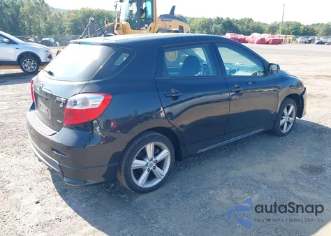 2009 Toyota Matrix S из США, поврежденный, VIN 2T1LE40EX9C010118